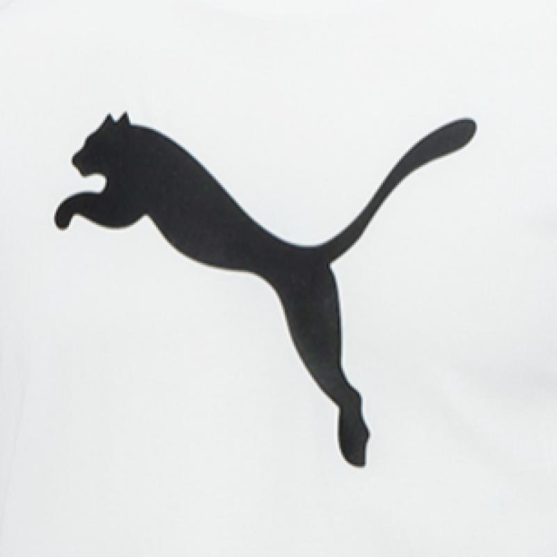 Puma Short Sleeve Team Rise Logo Cotton Jersey 65870504