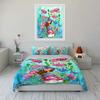 Fairy Garden Decor Set Multiple Sizes Kid's and Adults' Bedroom Exquisite 3PC Bedding Set Gift
