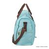 Foldable Boston Bag, Chiikawa, M Size, 23L Capacity, Carry-on Compatible with Suitcases, with Shoulder Strap, HPL0002 CH2. Mint Circle