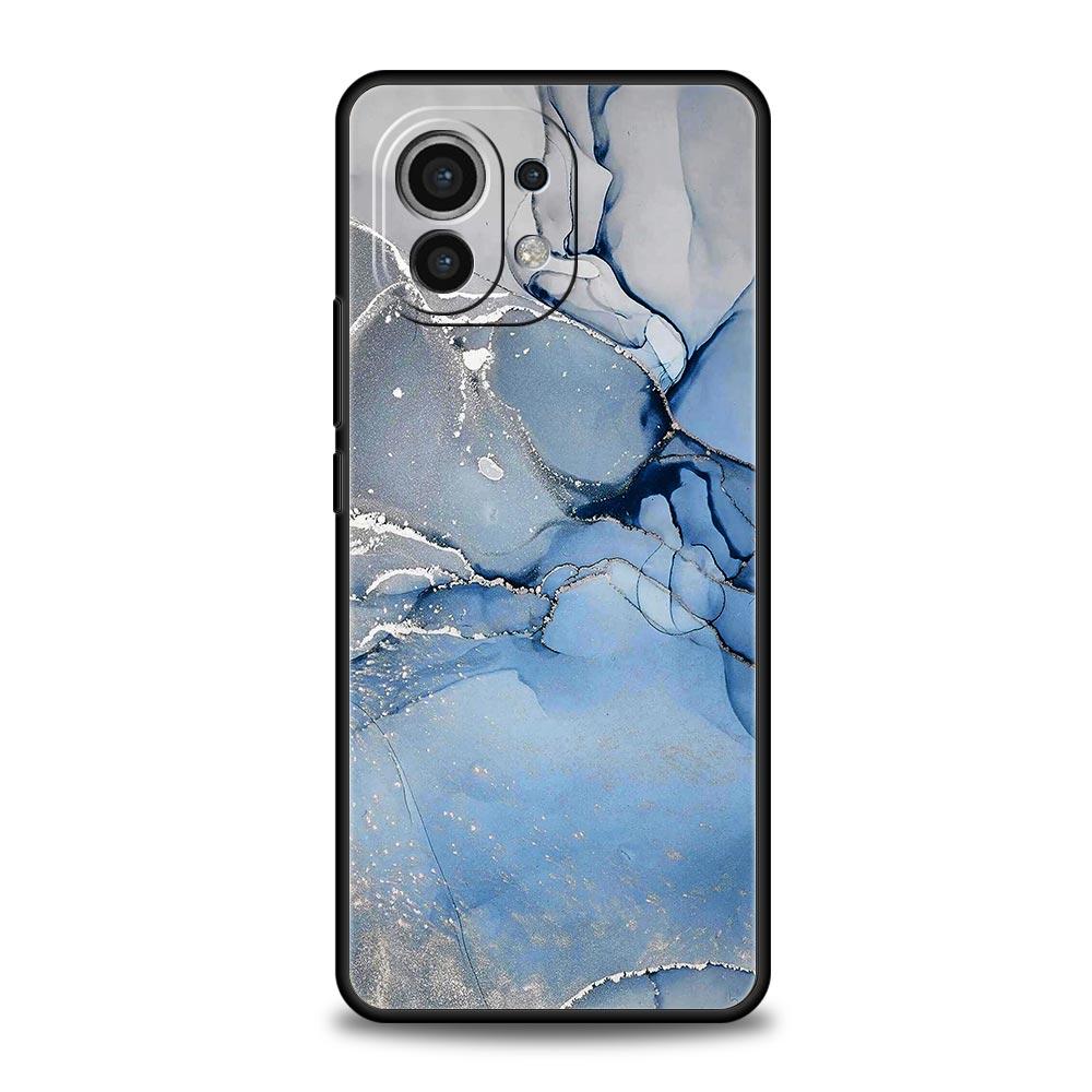Phone Case For Xiaomi 13 12 11 Lite 12T 11T 10T 9T Mi Poco M4 M3 X4 X3 Pro F4 F3 GT 5G Cover Soft Shell Coque Marble Art Fashion
