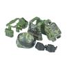 Non-Toxic City Police Russia Commando Fsb Special Forces Figures Building Blocks Green Camouflage Shield Army Soldier Military Weapon Toys