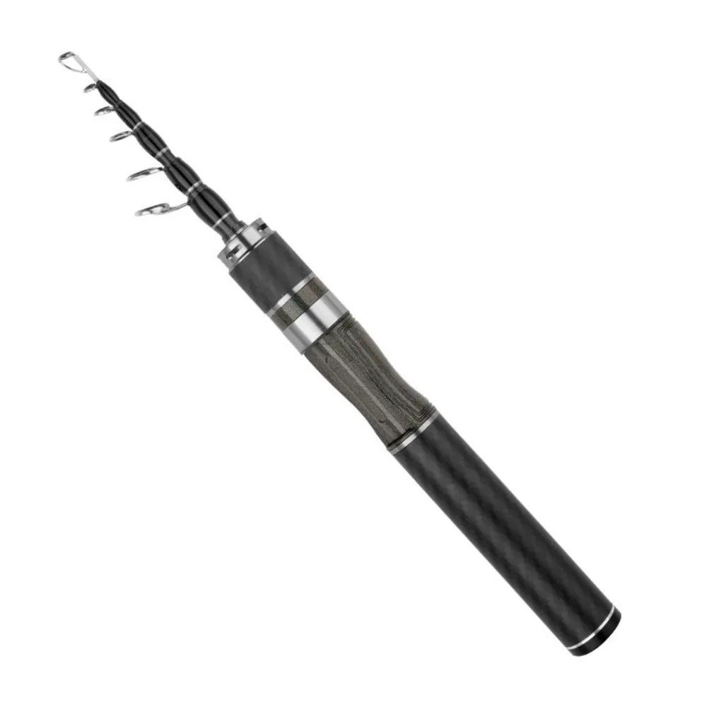1.5-1.8m Length Telescopic Fishing Rod Professional UL/ML Power Fishing Rod Titanium Alloy Fishing Pole Casting Rod Fishing Gear 1.5m