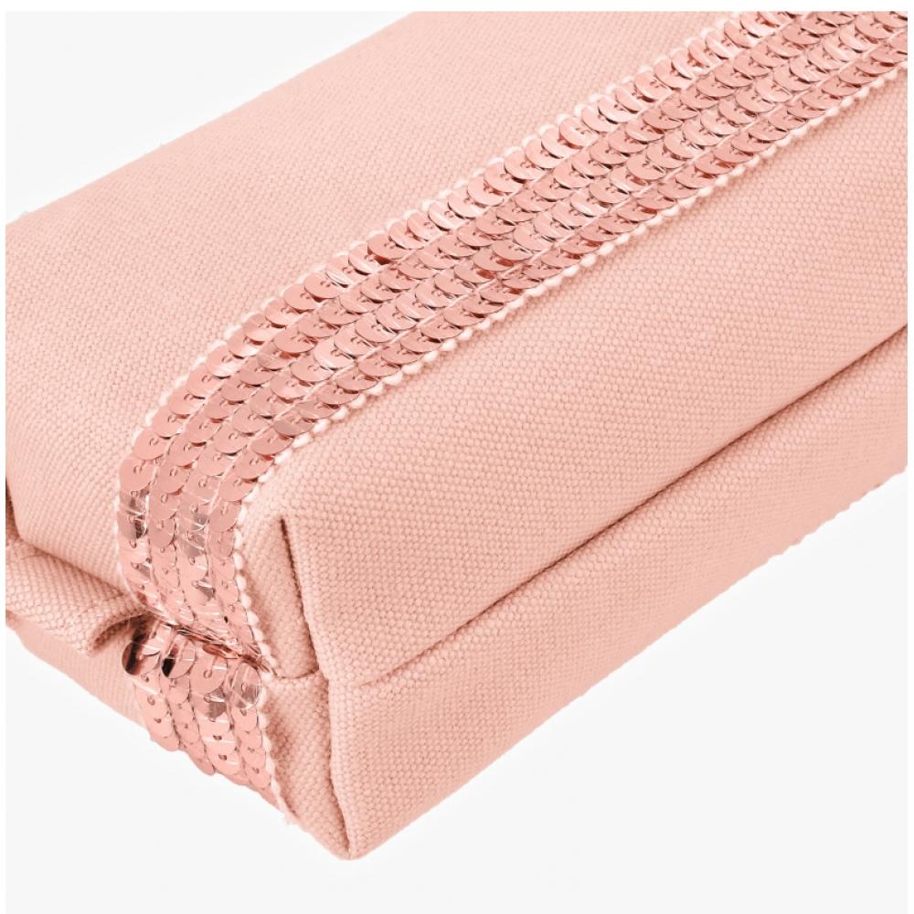 Vanessa Bruno Sequin Pencil Case Pouch Bag 0pve01 V42030 351