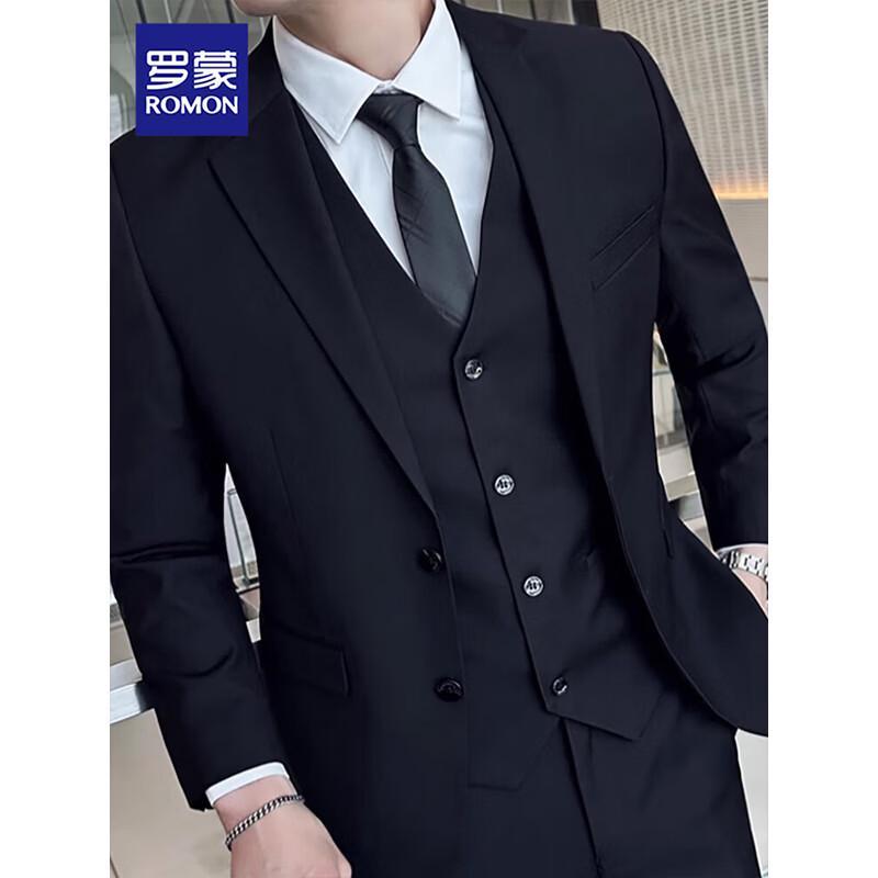 ROMON Men s Business & Wedding Suit Set 2XL