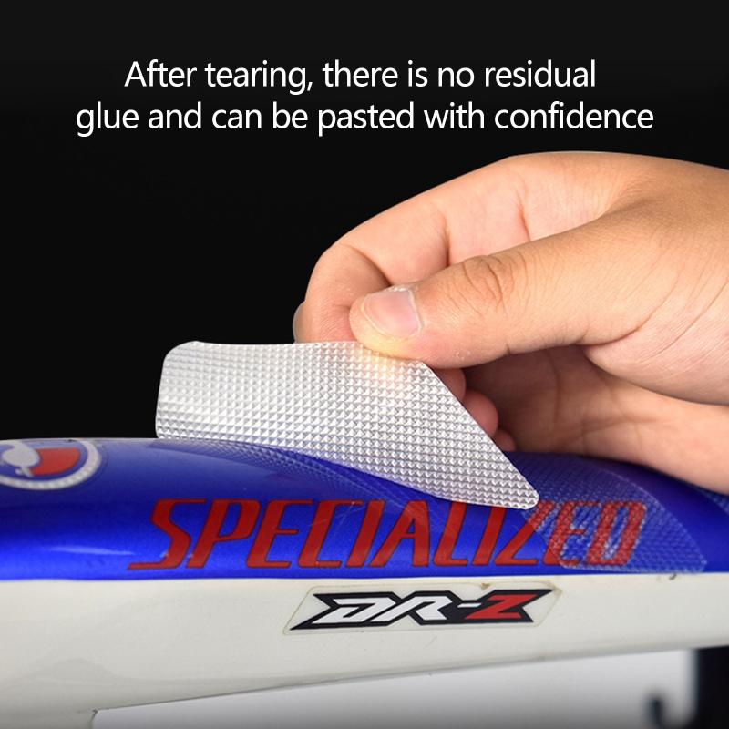Bike Frame Sticker Bike Protective Tape Anti-Scratch Anti Dust Waterproof MTB Road Bicycle Frame Guard for Protection Fi