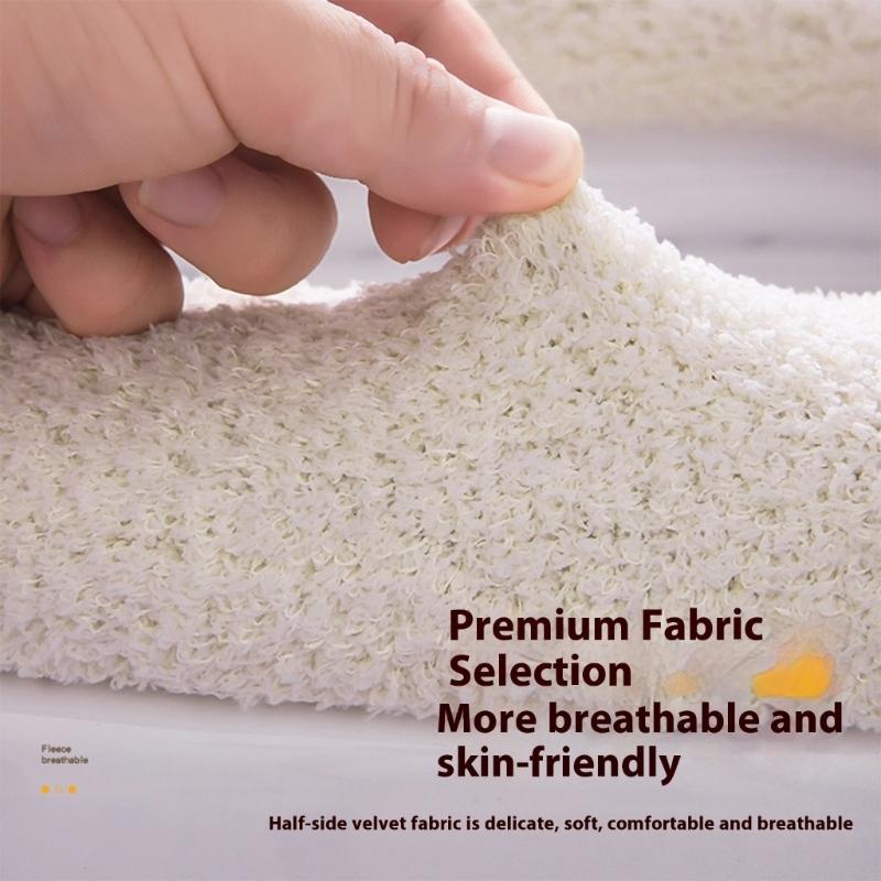 Soft Fiber Toilet Seat Protector Featuring Convenient Handle Design For Home Office Bathroom Comfortable Hygienic Solution