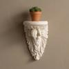 3D Printed Angel Floating Shelf European Style Decorative Wall Bracket Wall Storage Rack  Entryway