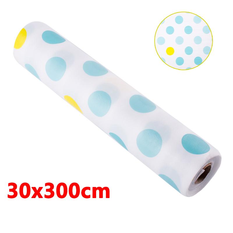 30x300cm Reusable Drawer Mat Contact Paper Cabinet Moisture-proof Waterproof Dust Proof Non-slip Kitchen Table Shelf Liner Pad