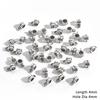 New Fashion 20Pcs/Lot Antique Silver Color Beads For Jewelry Making Bracelet Necklace Accessories Fashion Pendants DIY Findings