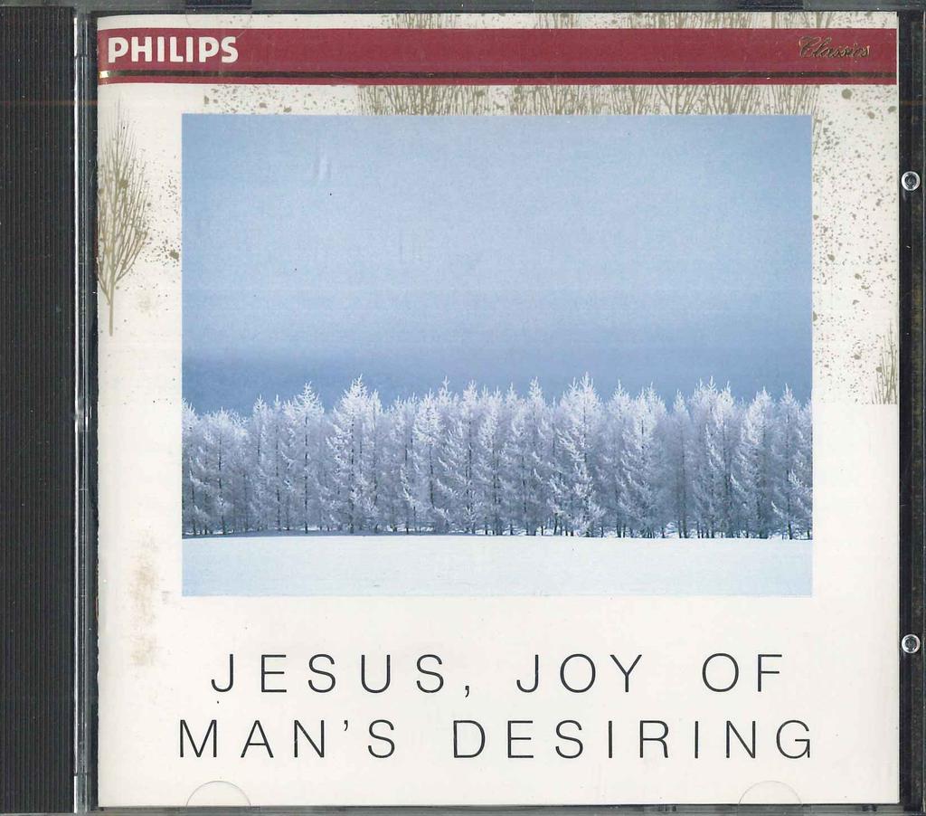 CD  - Jesu, Joy of Man's Desiring, Piano  28CD3159 PHILIPS Japan Classical Used
