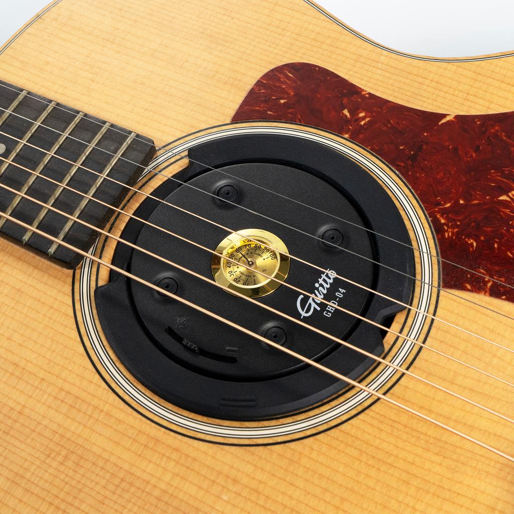 Guitar Humidifier with Adjustable Metal Hygrometer Acoustic Guitar Humidifier Feedback Suppressor and High Density Sponge