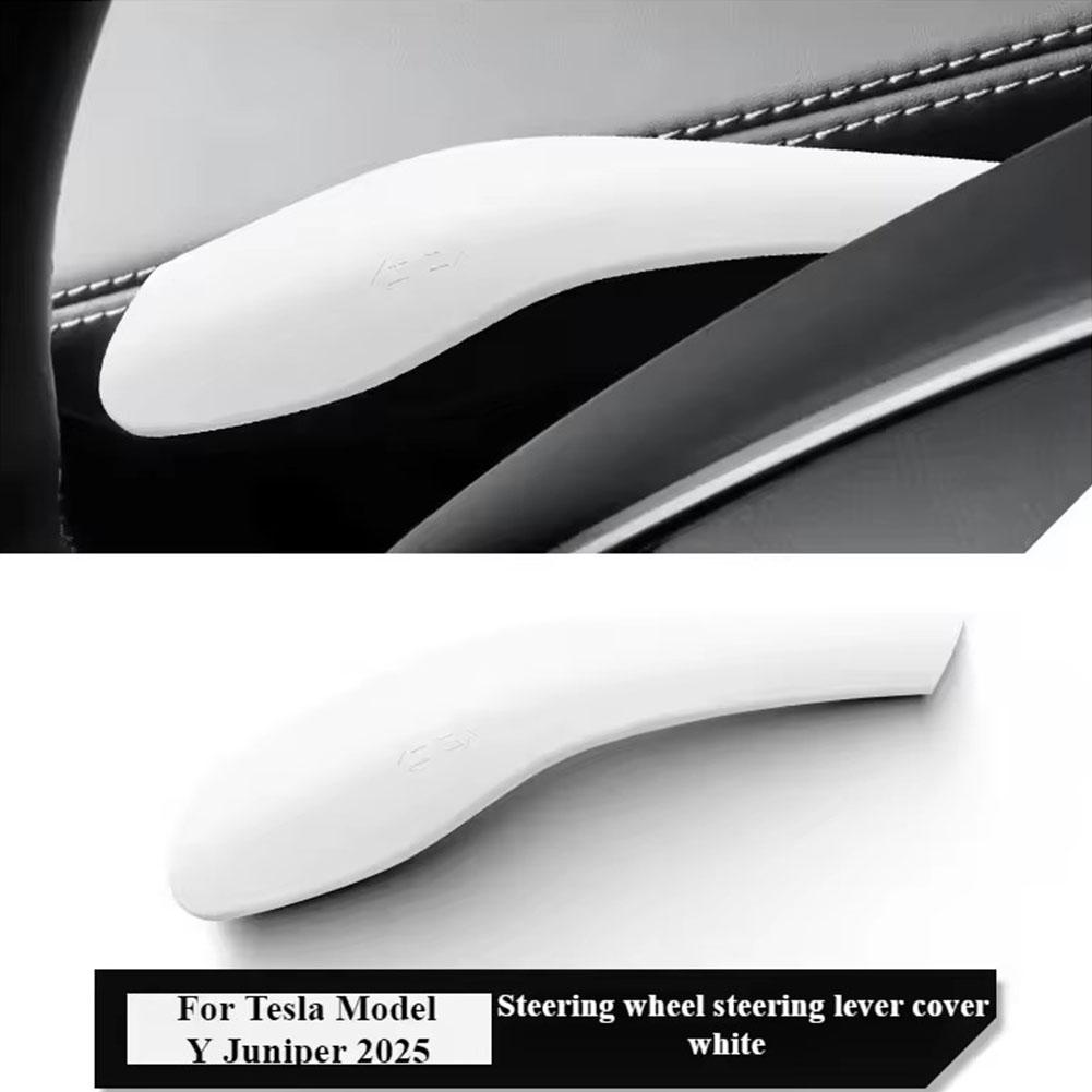 For Tesla New Model Y Juniper Launch 2025 Gear Shift Cover Silicone Steering Lever Handle Protection Shifter Shell Accessories
