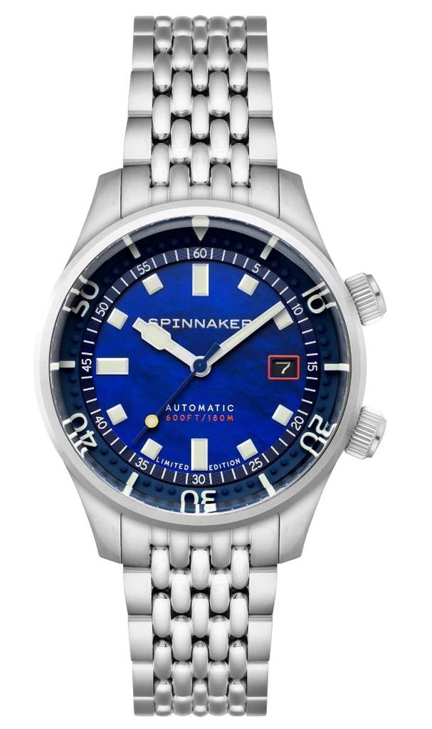 Blattner Pearl Diver Watch Silver [Spinikar] SP-5158-33 Men's [Used]