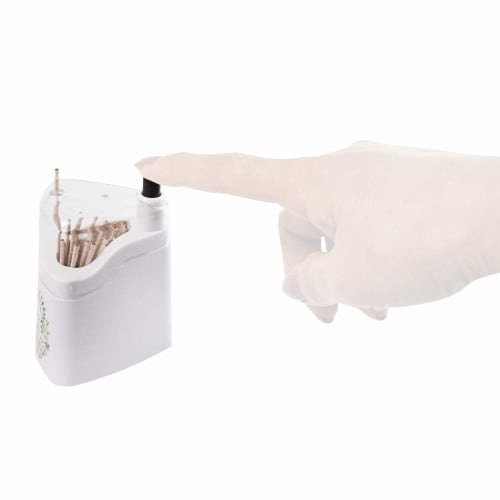 Shinwa One-Push Toothpick Holder, Pompik
