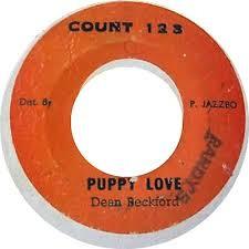

7inch Record DEAN BECKFORD JAZZBO ALL STARS Puppy Love Dog Vers. NONE Count 1.2.3 1973 Jamaica Reggae Ska Dub Used