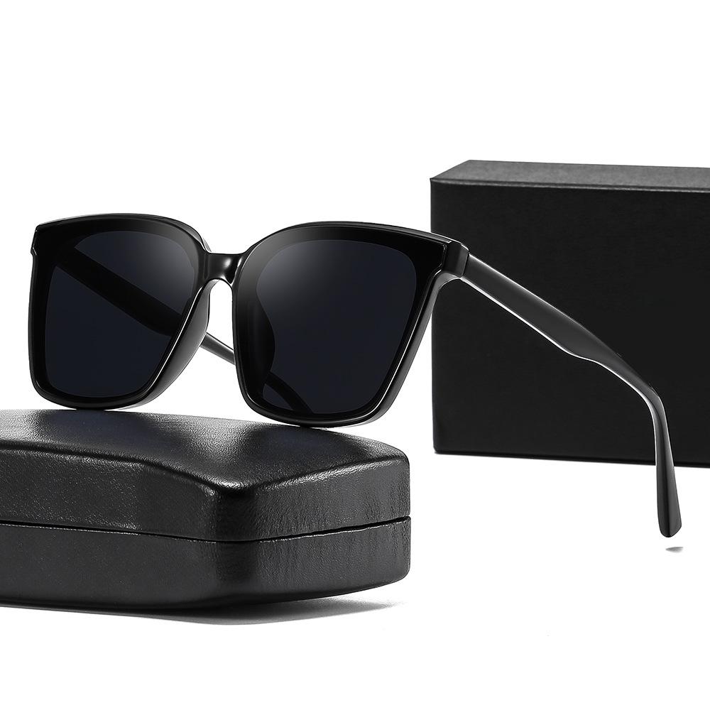 Women's Retro Korean Style Slimming White Sunglasses & Men's Polarized Sunglasses