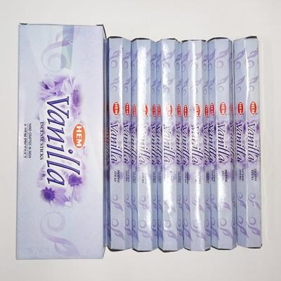 Pack of 6 Packs of 20 Hem Vanilla Hexa Incense Sticks