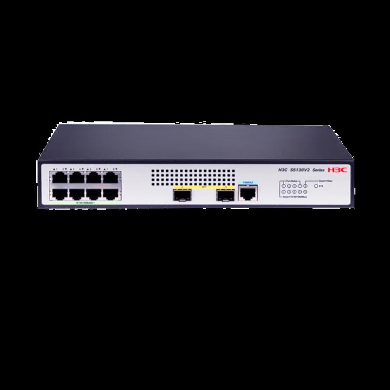 H3C S5130V2-10P-HPWR-LI Managed POE+ Gigabit Enterprise Switch
