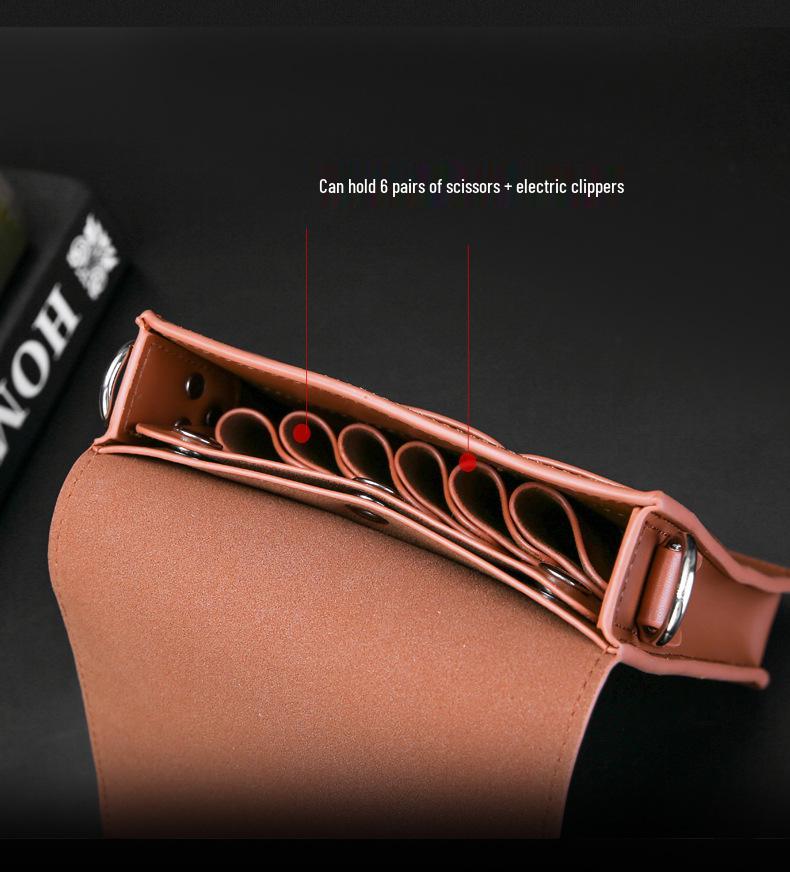Large Capacity Hairdressing Scissors and Tool Bag - Crossbody and Waist Design for Pet Groomers and Hairstylists