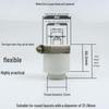 Anti-Splash Universal Faucet Extension Tube for Kitchen