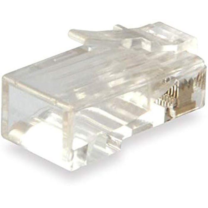 Equip Fiche RJ45 Cat.6 Non Blindée.