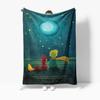 The Little Prince Decorative Sofa Blankets Throw Blanket Comfortable Blanket for Beds Sofa Home Bedroom Car Plush Blanket