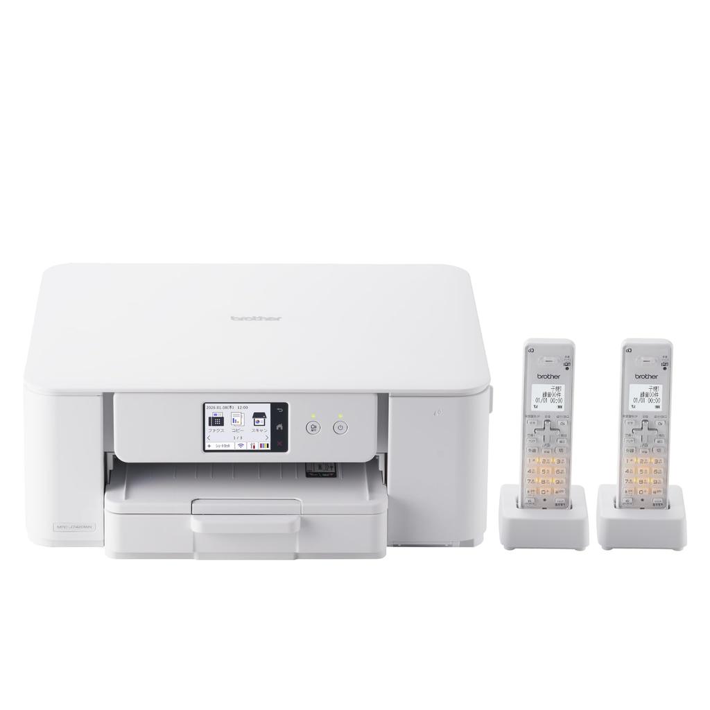 Brother MFCJ742DWN A4 Inkjet Multifunction Printer with and Two Easy Compatible with LC511 Series Inks Fax, Phone, Handsets, Copy, Print, Scan, WiFi,