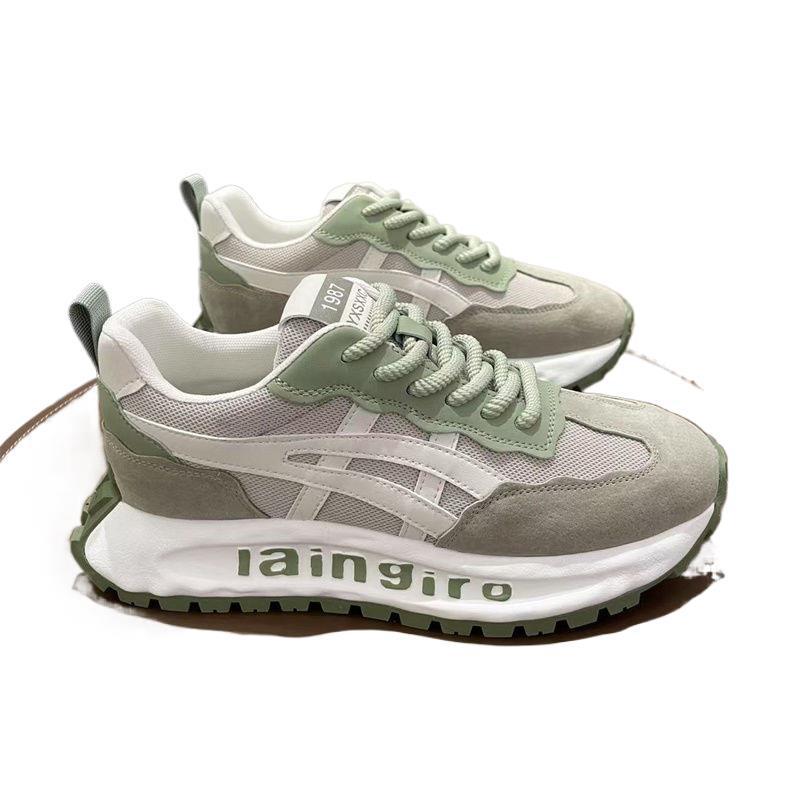 2025 Men's Summer Breathable Casual Shoes: Trendy, Thick-Soled Forrest Gump Style with Height Boost