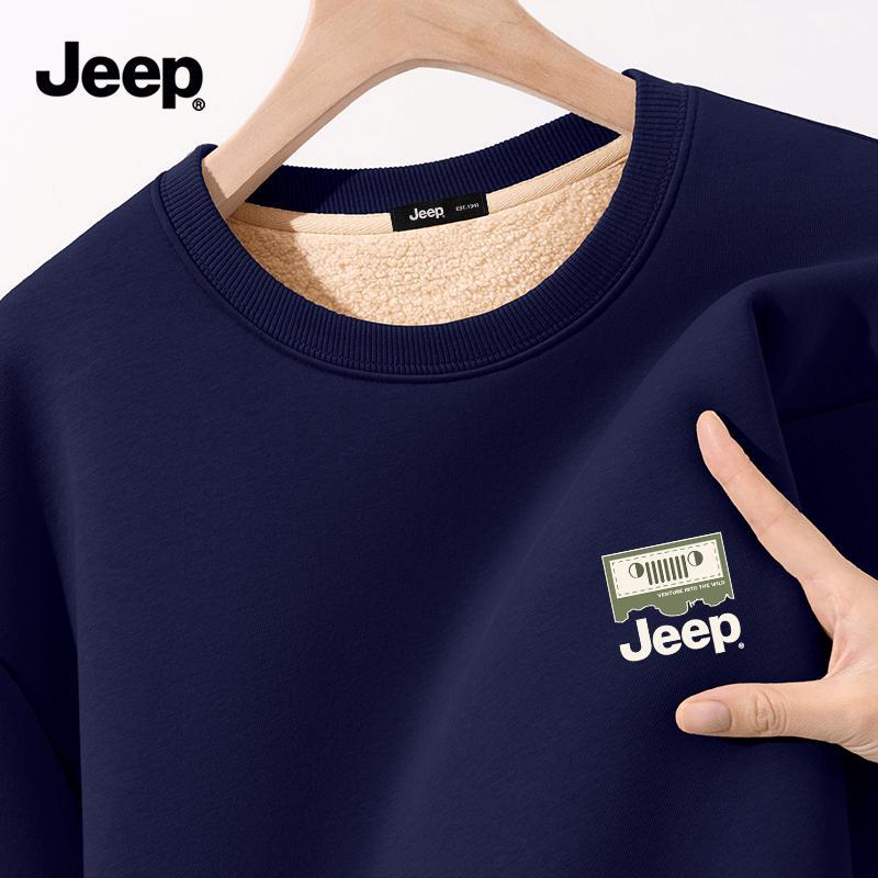 JEEP Men s Winter Outdoor Loose-Fit Sweatshirt 3XL