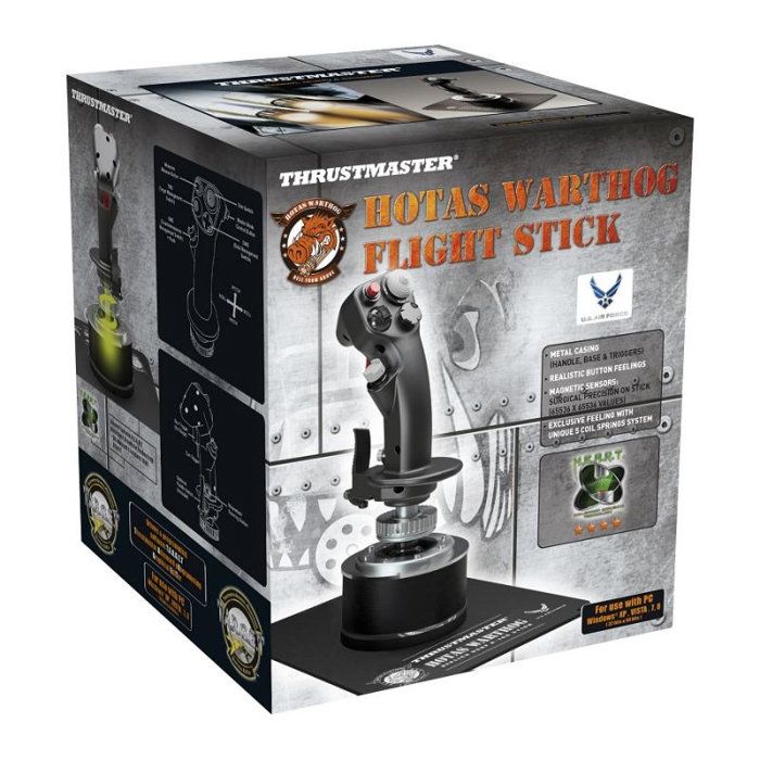 Thrustmaster joystick hotas warthog flight stick - pc