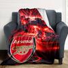 Arsenal Decke Weich Warm Gemütlich Geeignet für Sofa Bett Bettwäsche für Alle Jahreszeiten Wärmende Dekoration Ideales Geschenk für Freunde Familie Paare Picknick