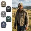 Adjustable Western Cowboy Baseball Hats Washed Cotton Sun Hat Fashion Dad Hat  for Men Women