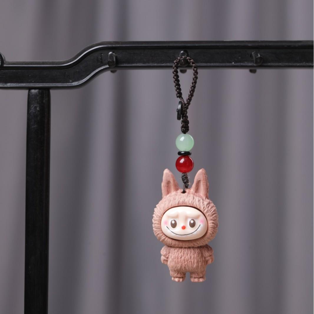 Violet Macaron Phone Charm & Lanyard Keychain Gift