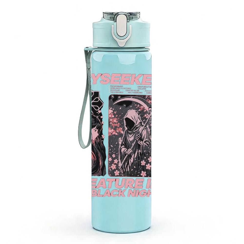 1PC Dayseeker Metal Band Dark Grunge Poster Print 750ml Portable Sports Water Bottle Leakproof Gym Outdoor Travel Drink Cup