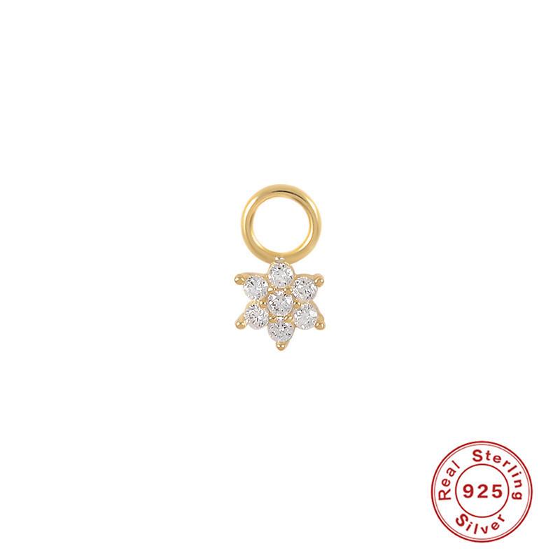 S925 Sterling Silver Earrings Charm Beads Pendant Earrings Earrings Accessories Work Wear Earrings Pendant Women