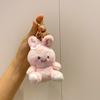 Cartoon 4-inch Pendant Keychain Atmosphere Doll Cute Rabbit Backpack Accessories Grab Machine Doll Boutique
