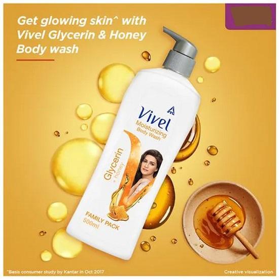 Vivel Gel de Duș Hidratant Pentru Piele Moale și Luminoasă 500 ml