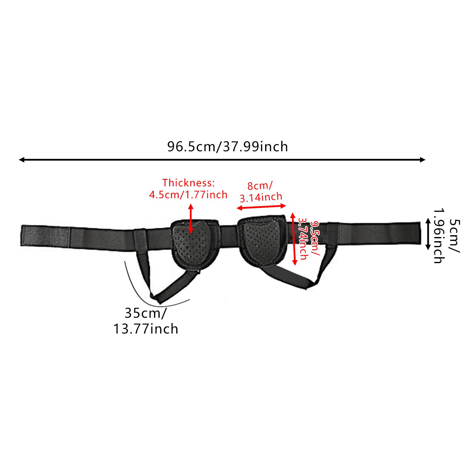 

Adjustable Groin Hernia Support Belt Non-Pinch Hernia Groin Belt Flexible Hernia Groin Belt for Daily Use