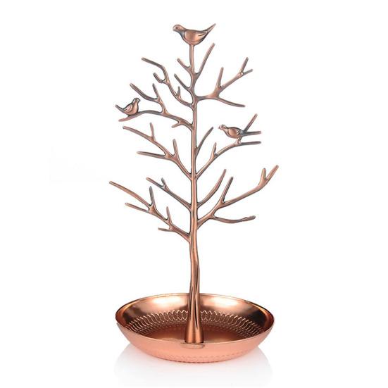 Legierung Schmuck Baum Mode Display Stand Party Home Halter Organizer Turm Dekoration