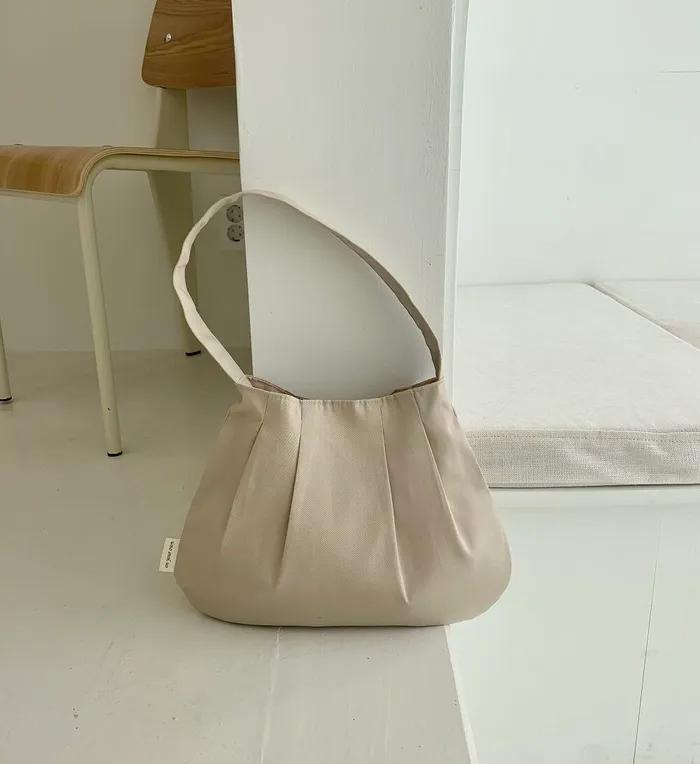 Pumpkin Bag- Beige