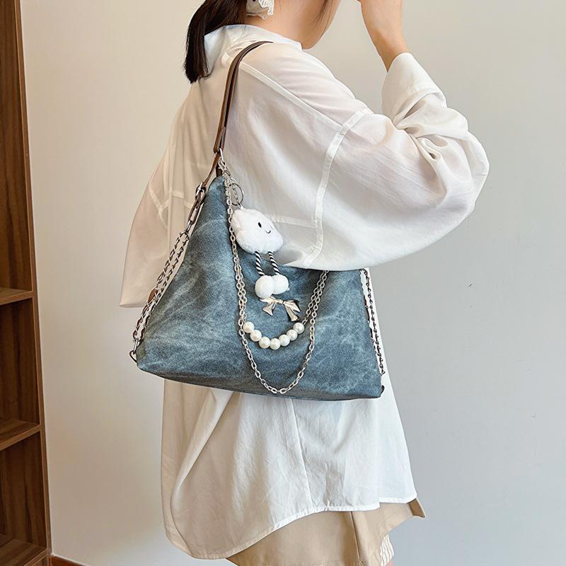 Tote Bag Women's New Summer Large Capacity High Value Multi Functional Backpack College Students' Class Backpack