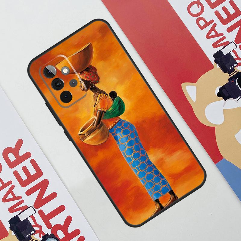 South Africa Woman Case For Samsung Galaxy A06 A16 A36 A56 A55 A35 A33 A53 A13 A23 A17 A54 A34 A14 A52 A32 A15