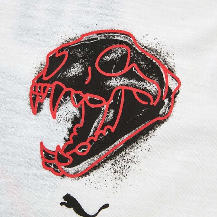 New PUMA GraphicEmblem T Shirt Men's White 02 525099-02