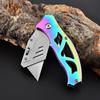 3Cr13 Stainless Steel SK5 Utility Knife Sharp Portable Paper Cutter Repair Manual EDC Tool Replaceable Blade