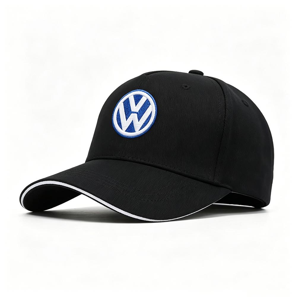 lmn1 For VW Letter Embroidery Baseball Caps Spring Autumn Outdoor Adjustable Casual Hats Sunscreen Hat Golf T‑Roc Tiguan Polo MK7 6