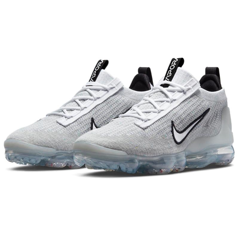 Nike Air VaporMax 2021 Flyknit 'Monochrome' Running Shoes DH4084-100