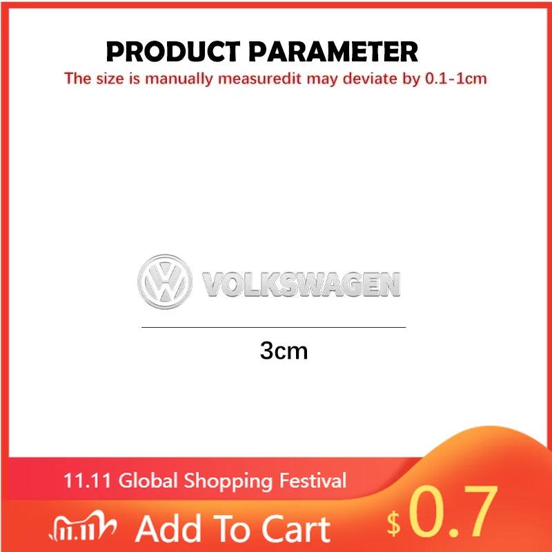 Für VW Heiß 2025 Neu 4/10 Stück 3D Metall Auto Innenraum Dekoration Aufkleber Abzeichen Auto Styling Für Volkswagen VW Scirocco GOLF MK6 Po