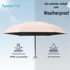Tiantang Lightweight Anti-UV 5-Fold Flat Sun Umbrella