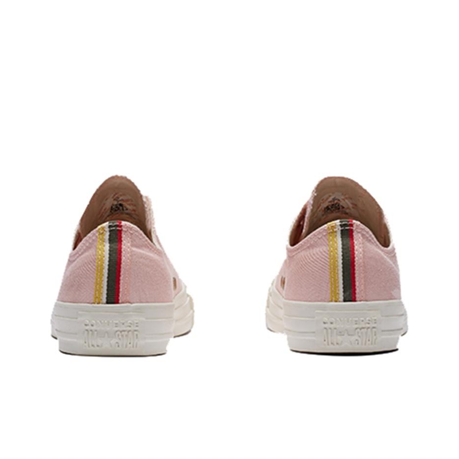 Converse Chuck Taylor All Star Lässige Vielseitige Low Top Canvas Schuhe Damen Sneaker Weiß Rosa 561664C