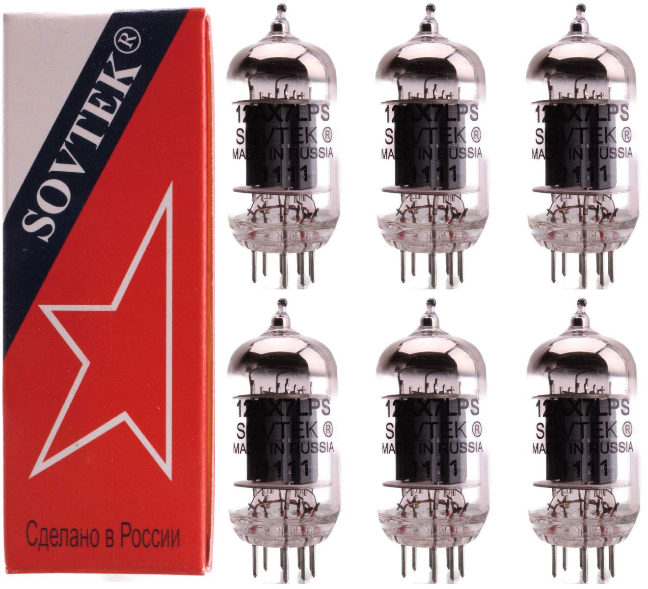 

SOVTEK Sovtek 6 match high gain вакуумна лампа PB13 12AX7LPS/ECC83
